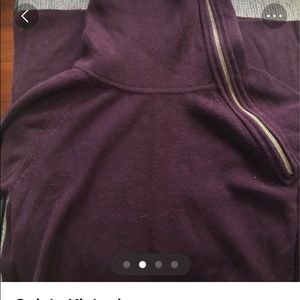 Calvin Klein eggplant colored sweater dress